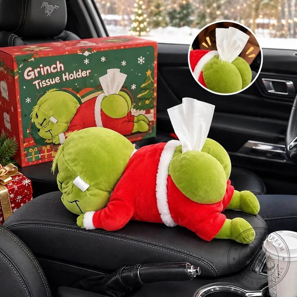 Grinch Grumpy Butt Plush Tissue Holder - Limited Edition 2026 ...