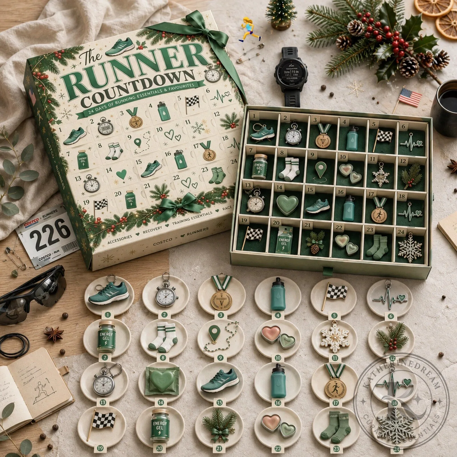 Runner Countdown Advent Calendar 2026 for Sports Fans 2 Runner Countdown Advent Calendar 2026