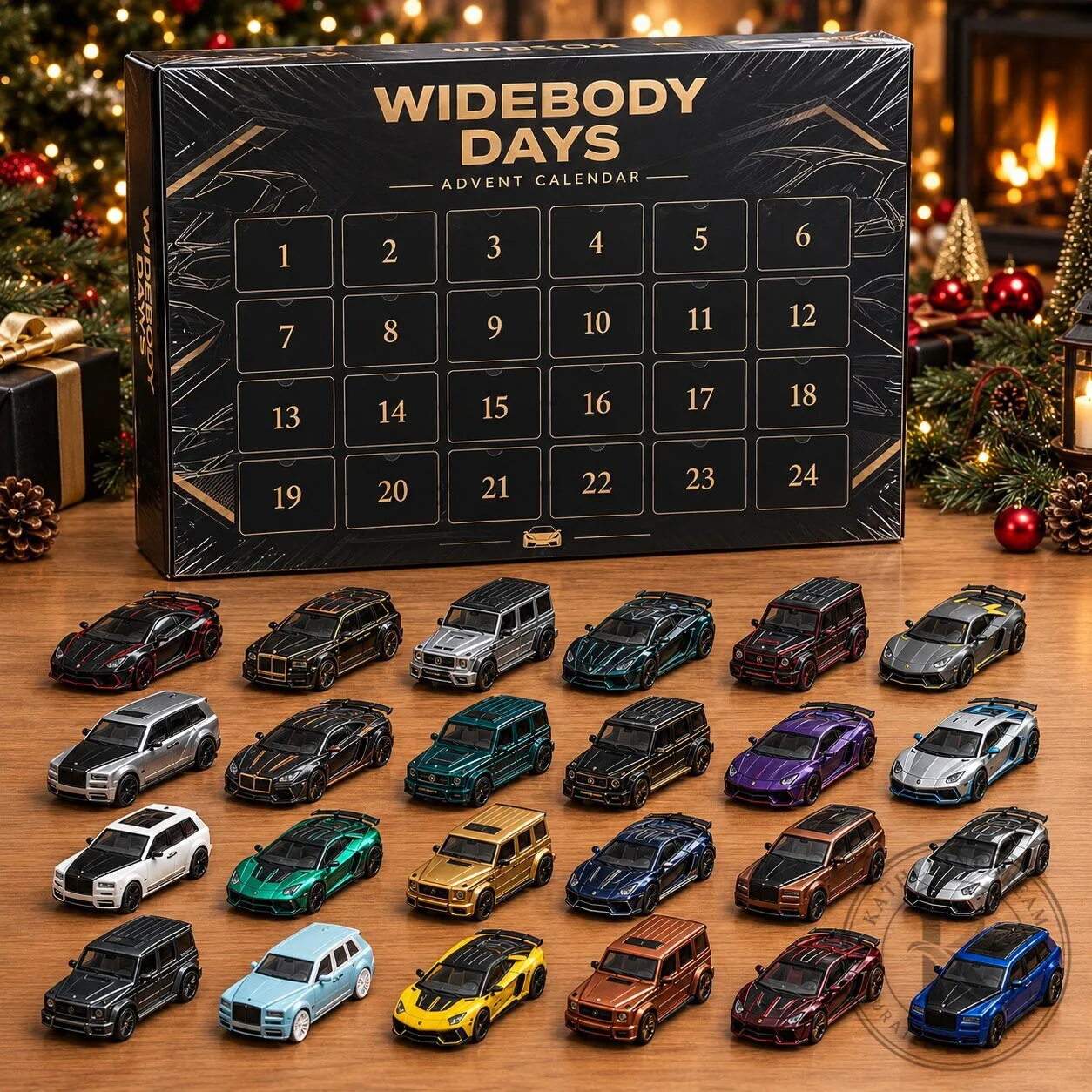 MANSORY 2026 Advent Calendar – 24 Mini Car Collection