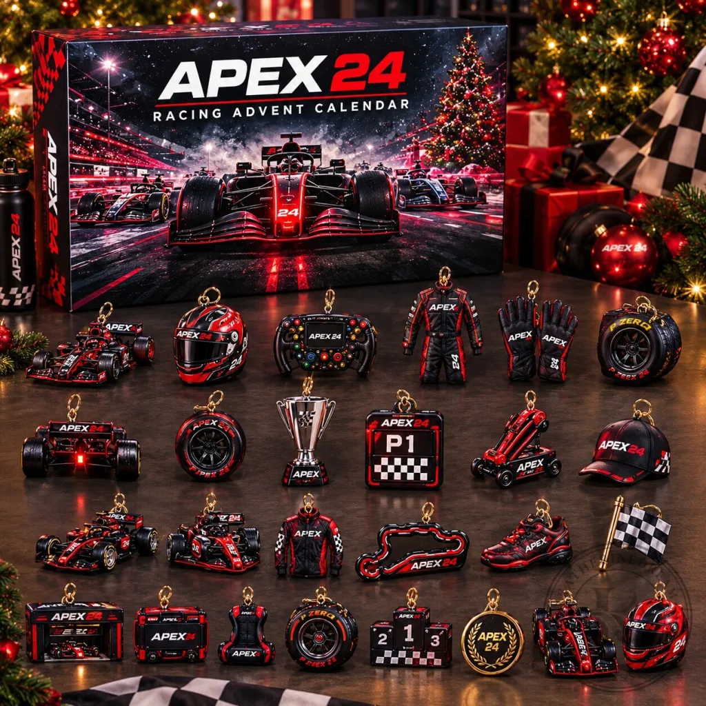 APEX 24 Racing Advent Calendar 2026 APEX 24 Racing Advent Calendar 2026 - Motorsport Fan Countdown