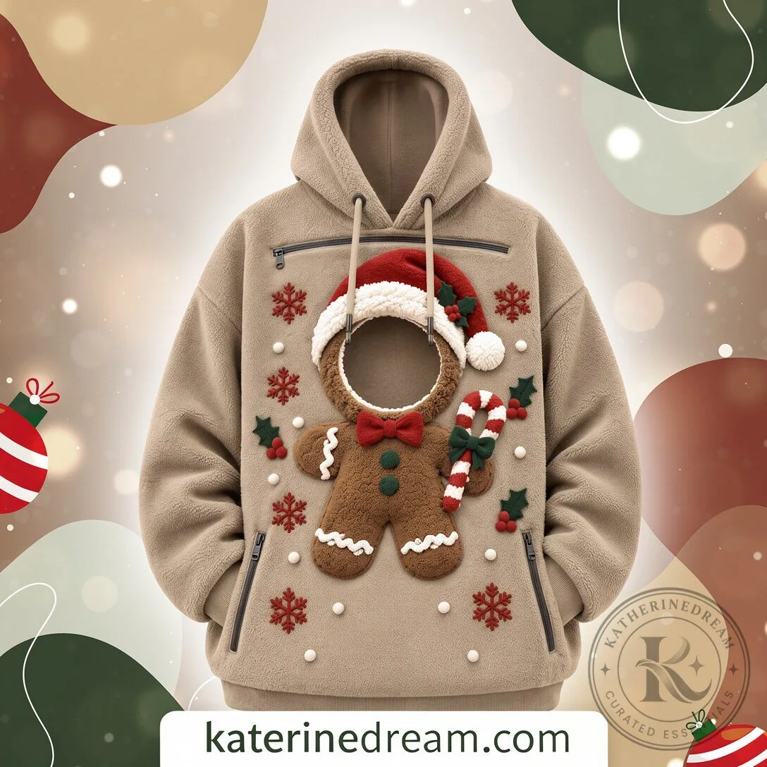 Santa Gingerbread Dog Carrier Pouch Hoodie Special Edition 2026 11 Santa Gingerbread Dog Carrier Pouch Hoodie Special Edition 2026