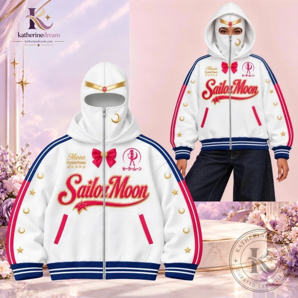 MoonHoods Sailor Moon Balaclava Full-Face Zio Hoodie Limited Edition 2026 MoonHoods Sailor Moon Balaclava Full-Face Zio Hoodie Limited Edition 2026