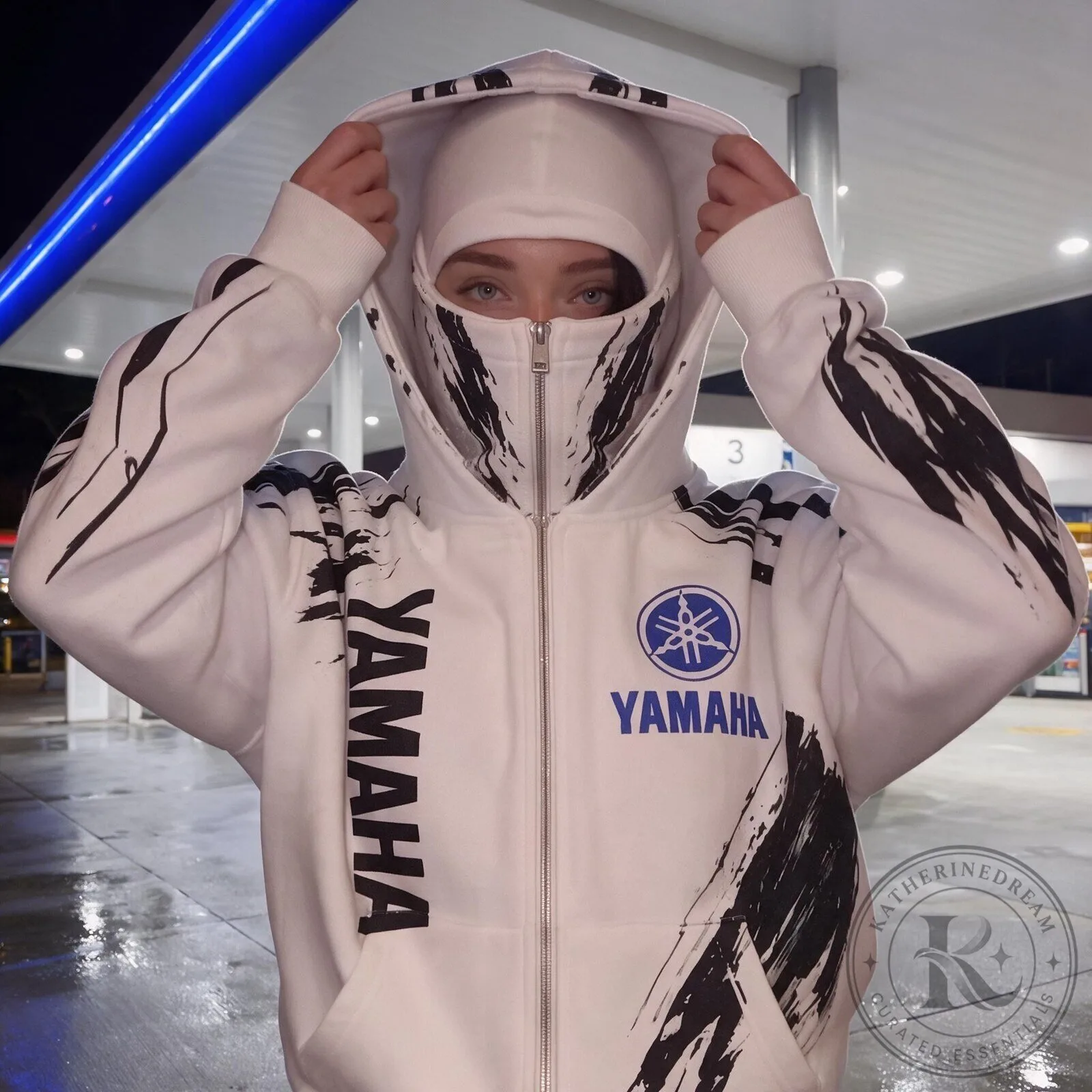 YAMAHA Balaclava Full Zip-Up Hoodie Limited Edition 2026 9 YAMAHA Balaclava Zip-up Hoodie Limited Edition 2026