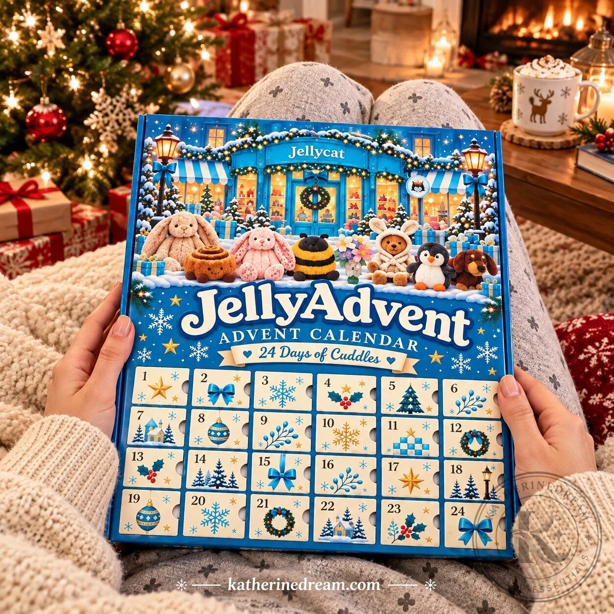 JellyAdvent™ 24-Day Jellycat Plush Advent Calendar 2026 Limited Edition 10 JellyAdvent™ 24-Day Jellycat Plush Advent Calendar 2026 Limited Edition