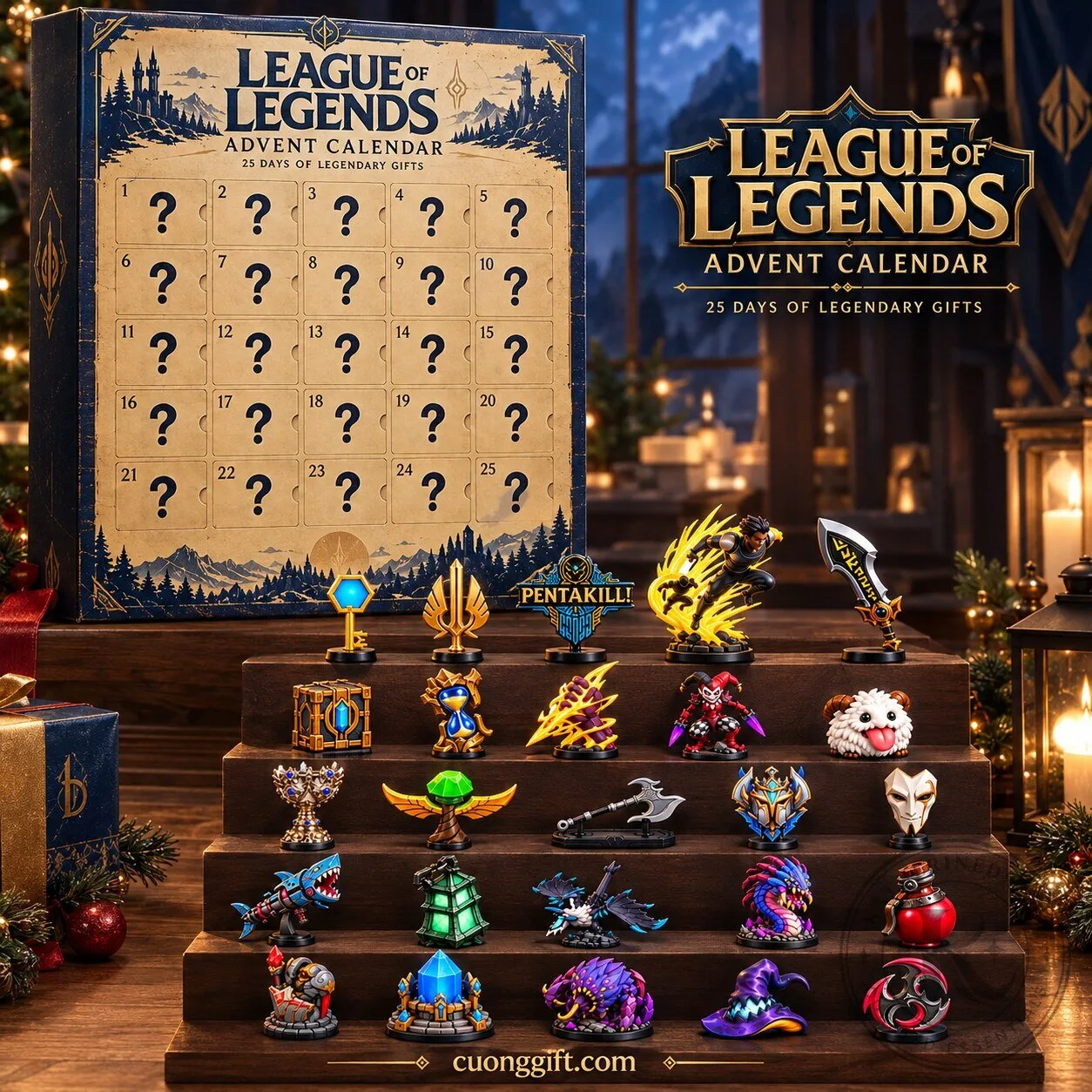 LOL Gamers Advents Calendar 2026 - 25 Days of Collectibles Limited Production